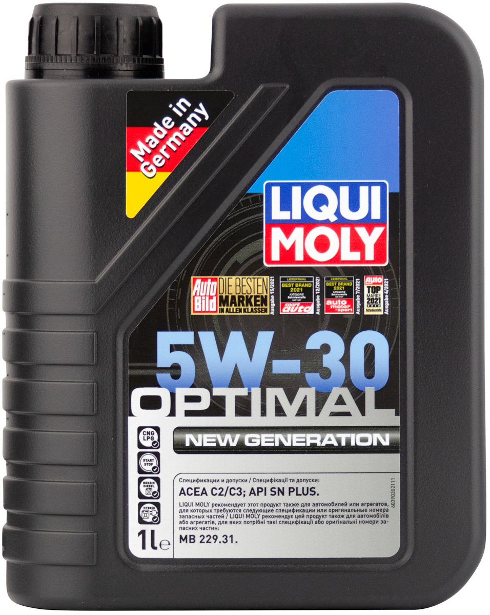Моторное масло Liqui Moly Optimal New Generation 5W30 НС-синтетическое 1л