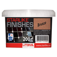 Декоративная добавка для затирки Litokol Starlike Finishes Bronze, ведро 200 г