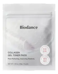 Biodance Увлажняющие гелевые тонер-пэды с коллагеном Collagen Gel Toner Pads