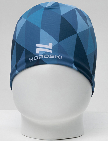 Элитная лыжная гоночная шапка Nordski Race Blue
