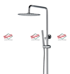 Душевой термостатический комплект Warmer Chrome Line 8D Termo C