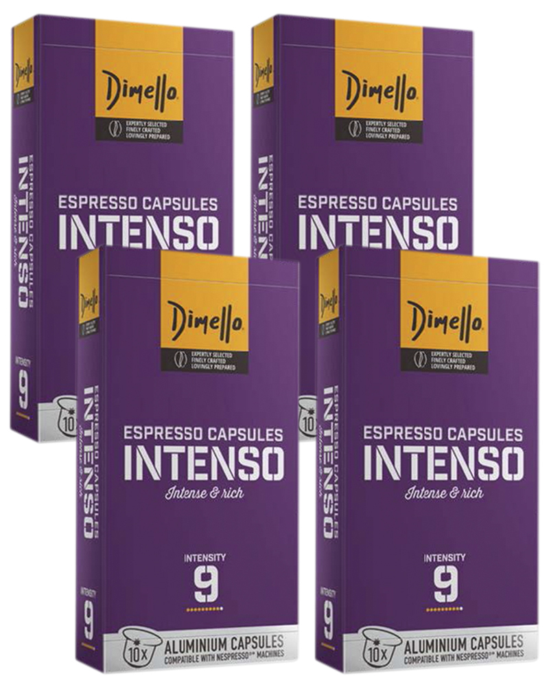 Dimello Кофе в капсулах Intenso 10 шт. - 4 уп.