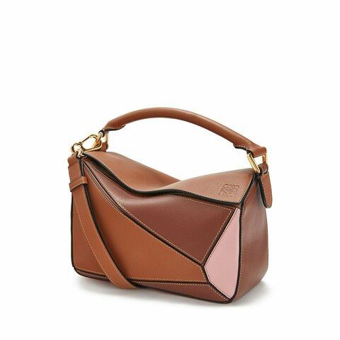Сумка Loewe Puzzle Small Bag Tan/medium Pink