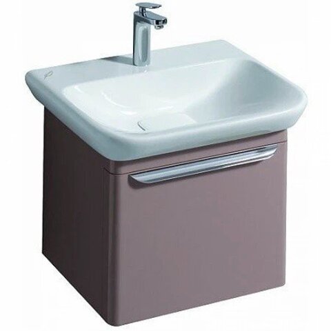 Geberit myDay Y824061000 Тумба под раковину 49.5x41x43см, какао с молоком / Высокоглянцевое покрытие