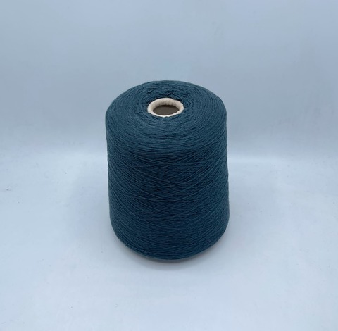 Бобинная пряжа (пр.Италия), art-Cashmere 2/27 1350м/100гр. 100% Кашемир, цвет-Зеленый с синим подтоном арт.30216