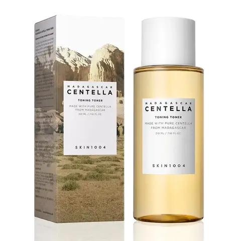 Мягкий отшелушивающий тоник с центеллой SKIN1004 Madagascar Centella Toning Toner 210мл