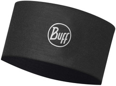 Повязка на голову спортивная Buff Headband CoolNet Solid Black - 2