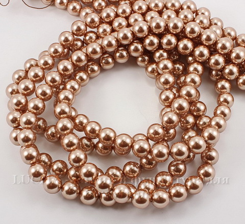 5810 Хрустальный жемчуг Сваровски Crystal Rose Gold круглый 3 мм, 10 шт ()