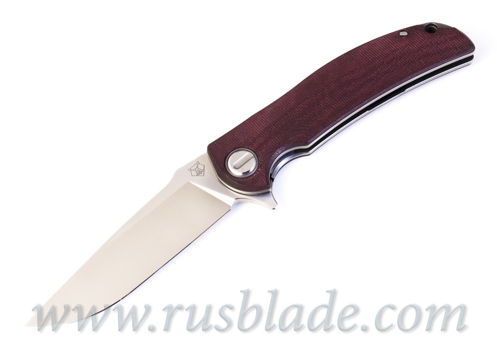 SHIROGOROV & RJ MARTIN SOFT OVERKILL Maroon micarta - фотография 