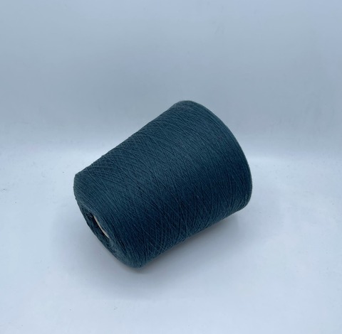 Бобинная пряжа (пр.Италия), art-Cashmere 2/27 1350м/100гр. 100% Кашемир, цвет-Зеленый с синим подтоном арт.30216
