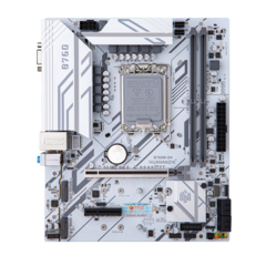 Материнская плата HUANANZHI B760M-D4-B, Socket1700, mATX, Retail, 2xDDR4, PCIe5.0, 2xM.2, GLAN, 4xUSB2, 6xUSB3, VGA, HDMI, DP (HNZ-B760M-D4-B)