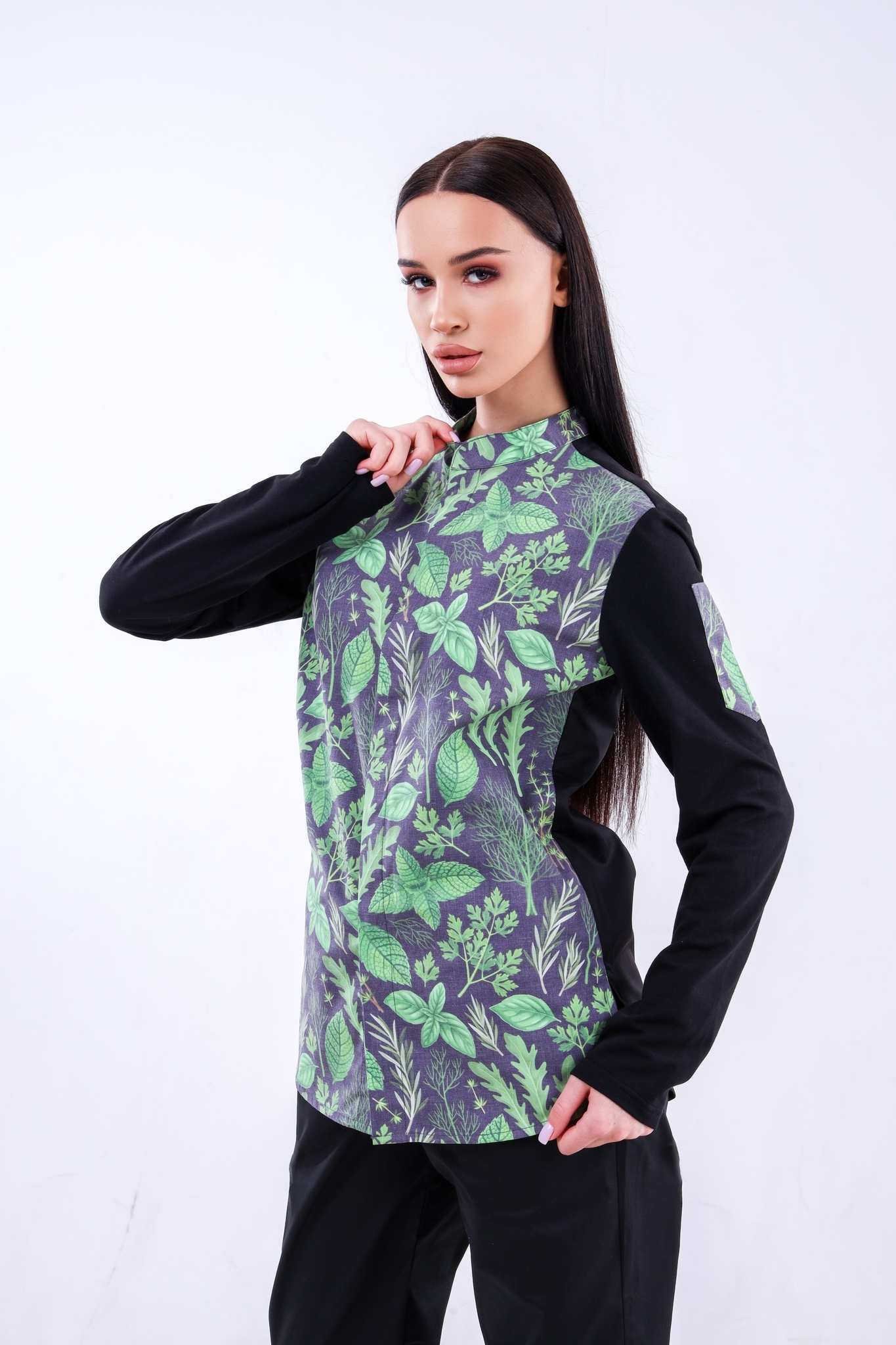 Китель поварской женский Green