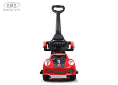 Толокар PORSCHE F005FF-P с родительской ручкой