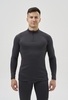 Мужской спортивный термолонгслив Nordski Intense Half Zip grey - 1