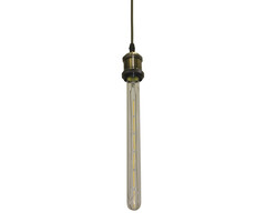 0981202 Подвес Никол золото d10 h200 E27 1*8W (лампа в комплекте). ТМ Kink Light