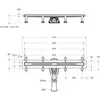 Cezares LUX-LD-60-BORO Душевой лоток 60 см