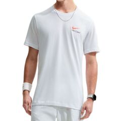 Мужская футболка Nike Court Dri-Fit Tennis — white