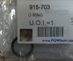 Прокладка трубки сапуна / SEAL - O RING АРТ: 915-703