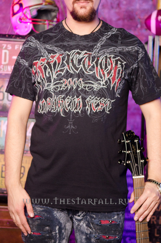 Affliction | Футболка мужская Mayhem Fest перед