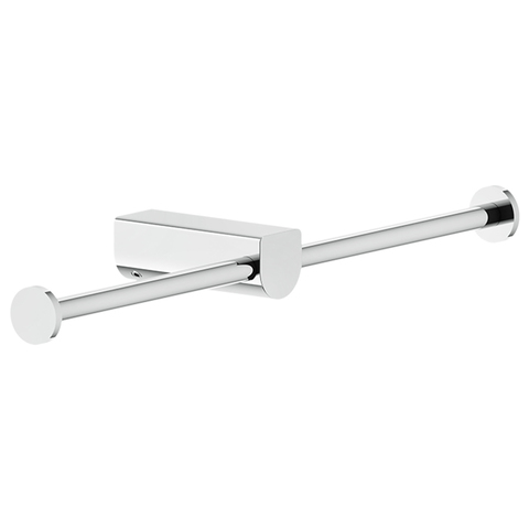 Gessi Rilievo 59415#031 Двойной держатель туалетной бумаги, цвет: хром
