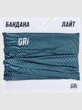 Бандана-баф Gri Лайт зелёная