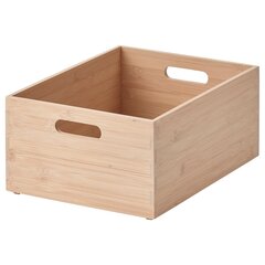 Коробка для хранения IKEA UPPDATERA (УППДАТЕРА), Бамбук, 24x32x15 см