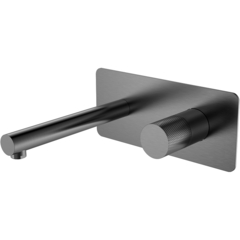 Boheme Stick 125-GM Смеситель для раковины встраиваемый, цвет: оружейная сталь фото