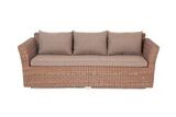 Диван плетеный трехместный 4sis Капучино