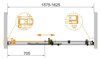 Cezares Stylus-Soft STYLUS-SOFT-BF-1-130-C-CR Дверь душевая в нишу, цвет: хром