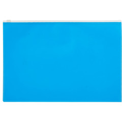 Папка на молнии А4 Attache Color , голубой