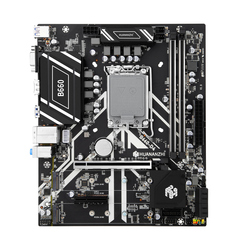 Материнская плата HUANANZHI B660-D4, Socket1700, mATX, Retail, 2xDDR4, PCIe5.0, 2xM.2, GLAN, 4xUSB2, 6xUSB3, VGA, HDMI, DP (HNZ-B660-D4)