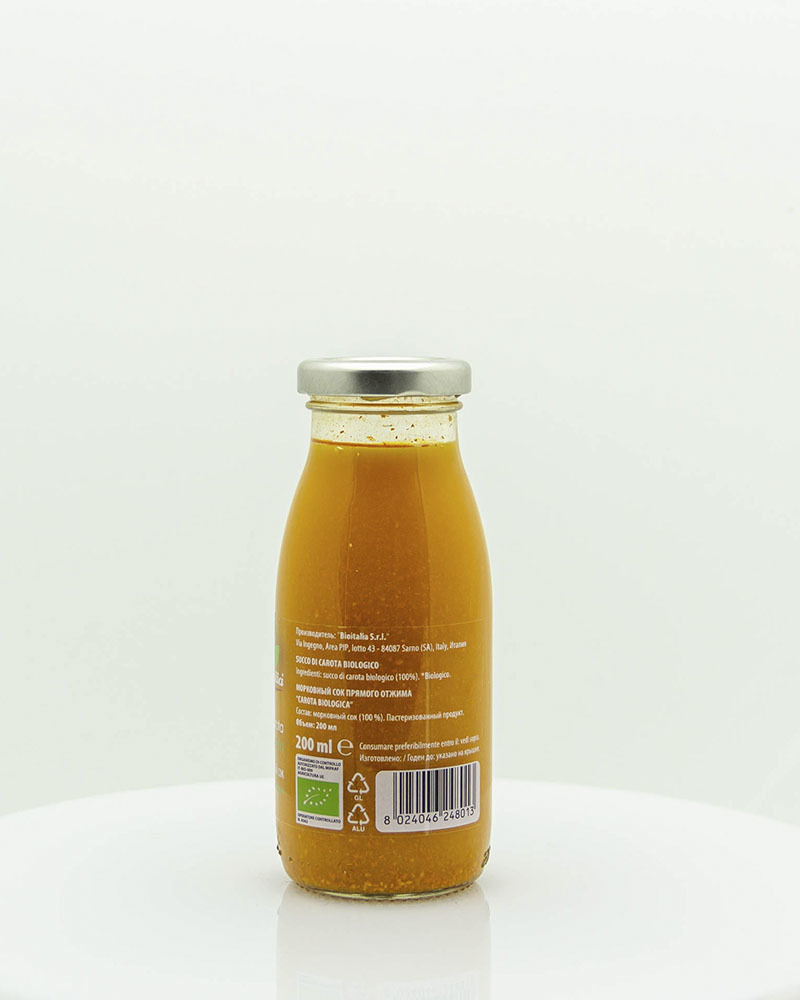 Морковный сок Bioitalia 200 мл