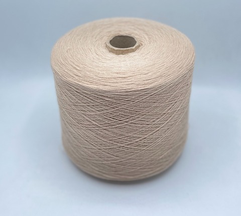 Tesco S.P.A (пр.Италия).art-2241 , 2/28 1400м/100гр, 50%Як 50%Кашемир, цвет-Бежевый, арт.27526
