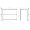 BelBagno Albano ALBANO-1000-2C-PIA-BL Тумба под раковину напольная, 100x45.5, цвет: белый
