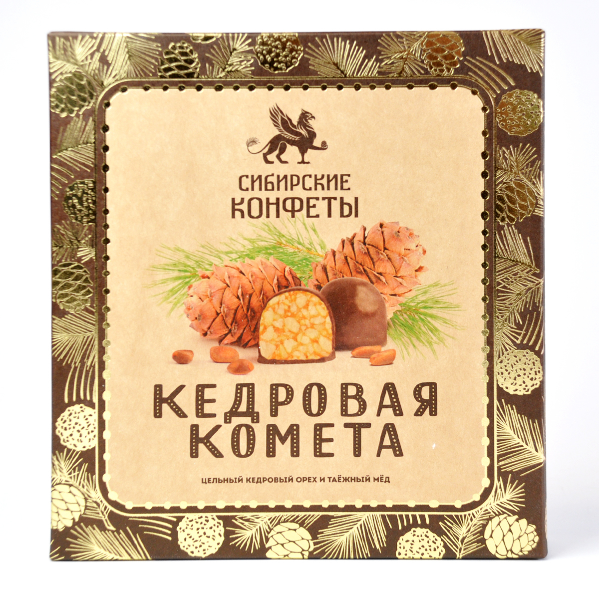 Конфеты Кедровая комета классическая Сибирский Кедр 120 гр.