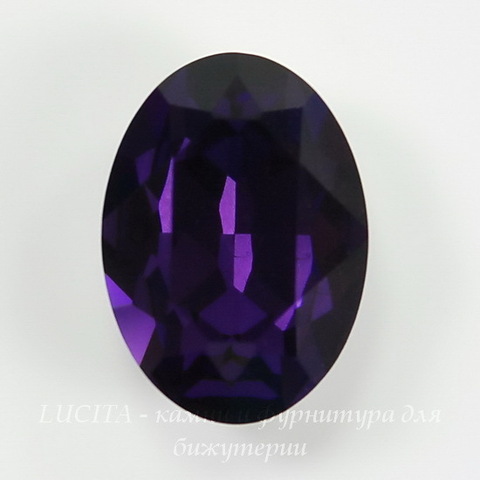 4120 Ювелирные стразы Сваровски Purple Velvet (18х13 мм) ()
