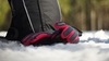 Nordski Jr Arctic Membrane детские перчатки black/raspberry - 2