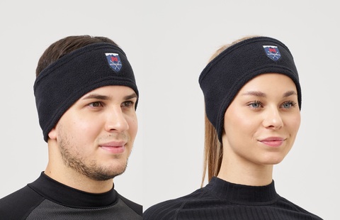 Тренировочная повязка Nordski Fleece Warm black