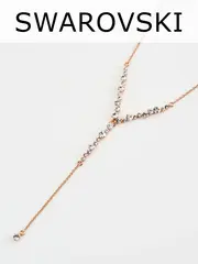 Колье-чокер Лика с подвеской из белых кристаллов Swarovski
