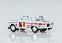Moskvich-412 Rally Marathon London-Mexico 1:43 DeAgostini Auto Legends USSR #212