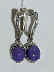 Орсини (серьги из серебра)