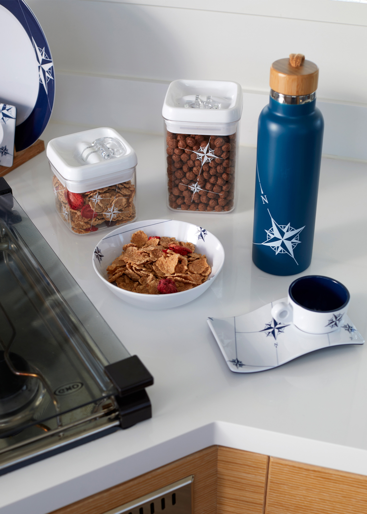 Canister set northwind, 4 pcs Marine Business