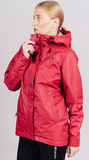 Мембранный ветрозащитный спортивный костюм Nordski Storm Travel Barberry женский