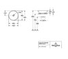 Villeroy&Boch Loop & Friends 4A460001 Раковина для установки на столешницу D=420 mm, TitanCeram, с переливом, нешлифованный, Альпийский белый