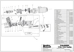 Корпус QUATTRO ELEMENTI PALERMO110/125Turbo передняя часть (242-298-030)