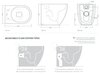 ArtCeram File 2.0 FLV007 17 00 Унитаз приставной, цвет: черный (матовый)