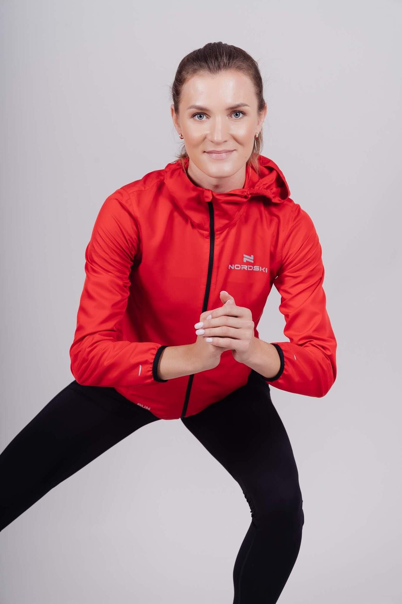 Женская куртка для бега Nordski Run red - 6