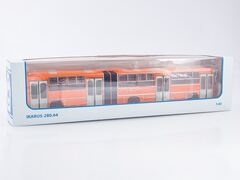 Ikarus-280.64 planetary doors orange-white Soviet Bus 1:43