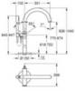 GROHE Atrio 32653003 Смеситель для ванны напольный