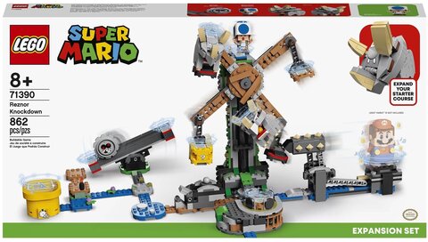 Конструктор LEGO Super Mario 71390 Дополнительный набор "Нокдаун резноров"